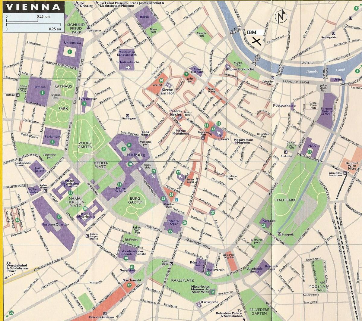 Harta de magazine din Viena 