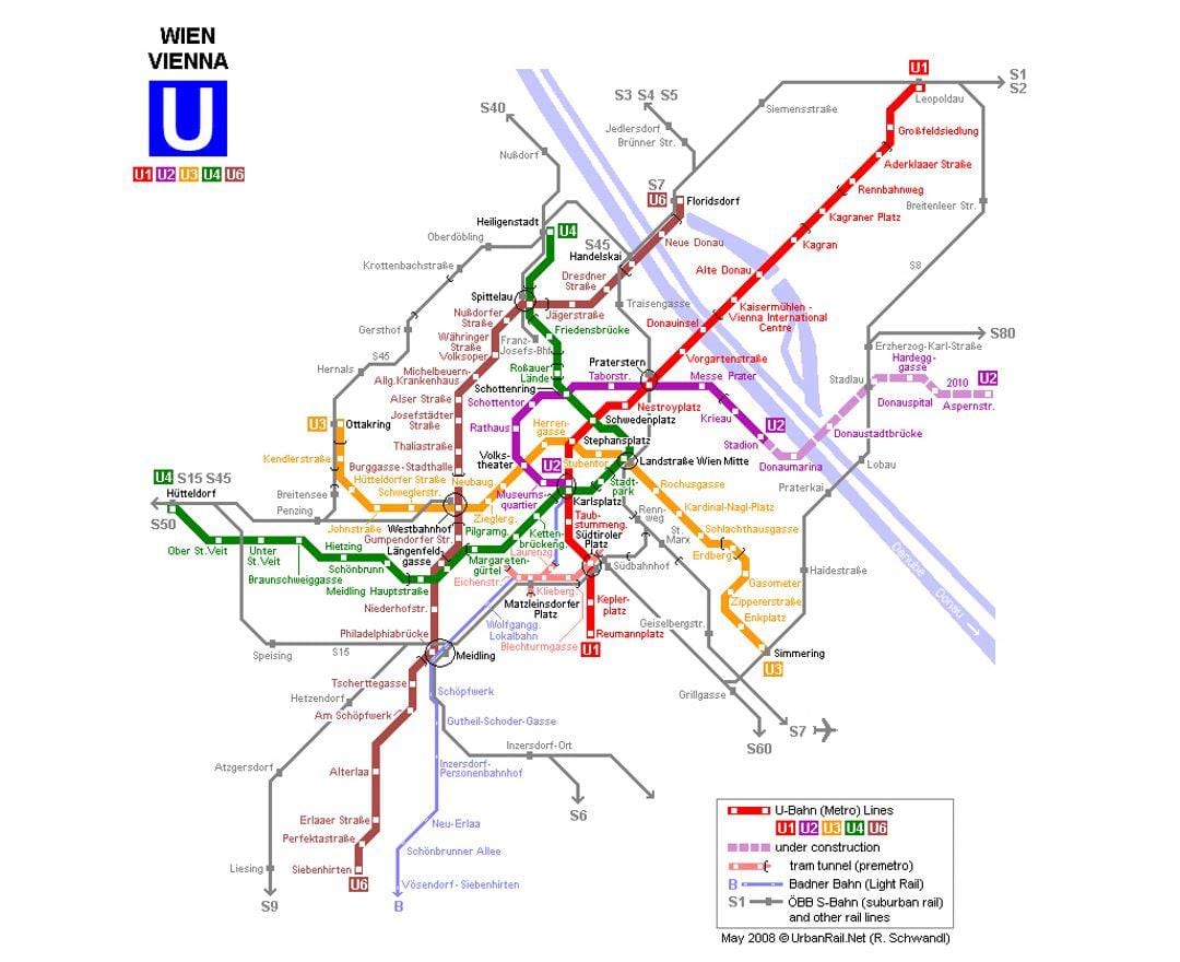 Harta u1 Viena