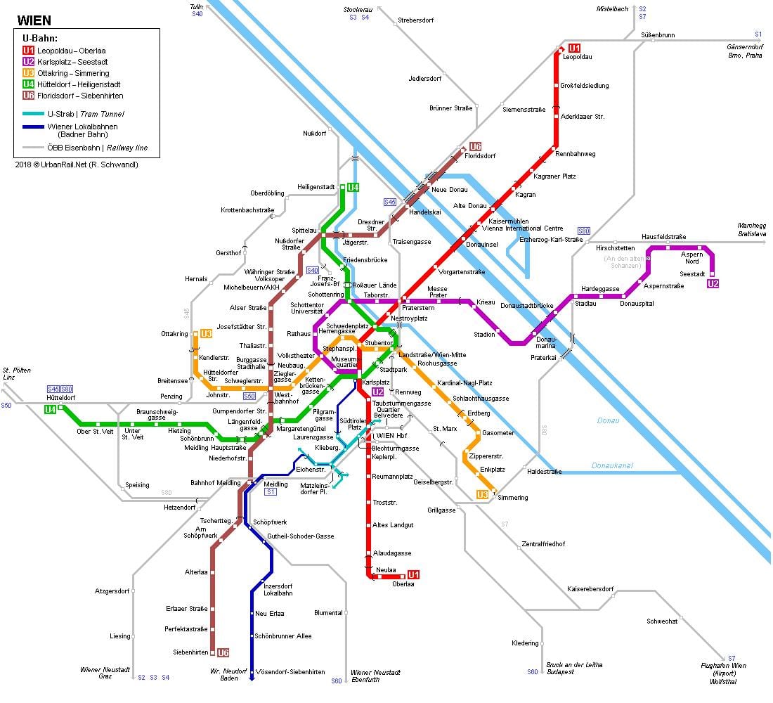 Harta uban Wien