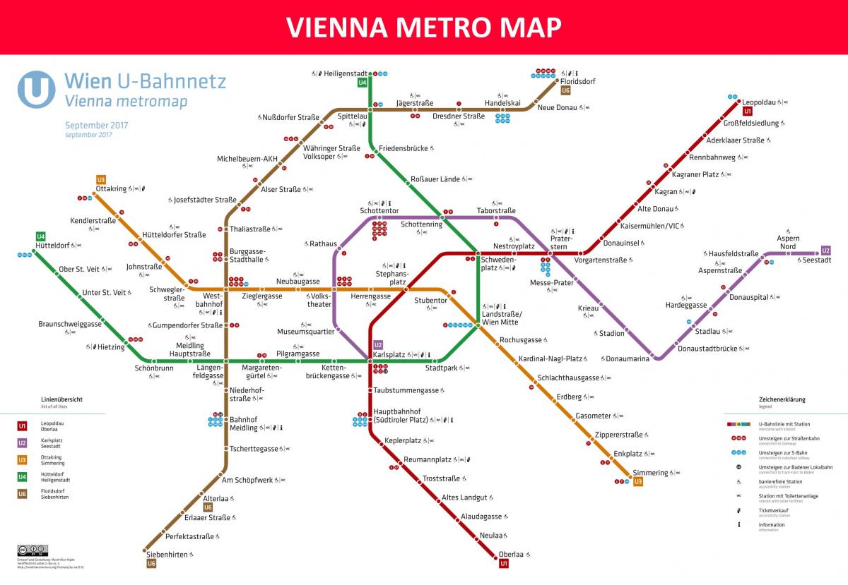 Harta Vienei metro app