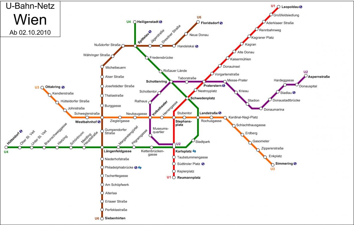 tramvaiul d Viena hartă