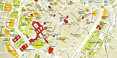 Vienna center hartă