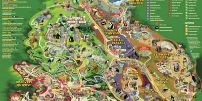 Harta grădina zoologică din Viena