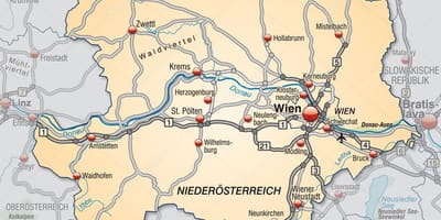 Harta schwechat 
