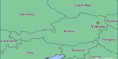 Viena în hartă