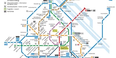 Erdberg stația de autobuz de la Viena hartă